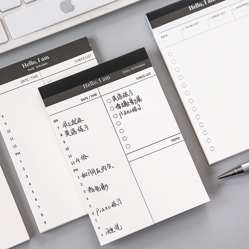 

Climemo Time Management Memo Pads Schedule Plan Notepad To Do List