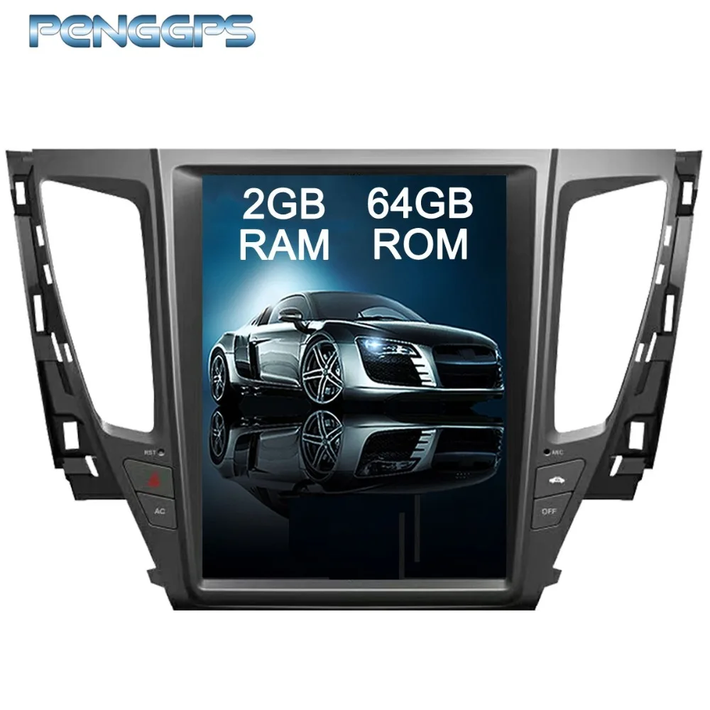 

Tesla Style 12.1 Inch IPS Screen Android 6.0 Car GPS Navigation DVD Player for MITSUBISHI Pajero 2016+ Seat Heating