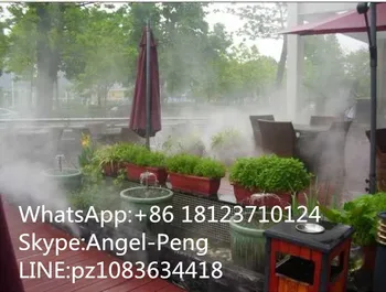 

Outdoor Misting Cooling System, High Pressure Fog Cooling System,fog machine