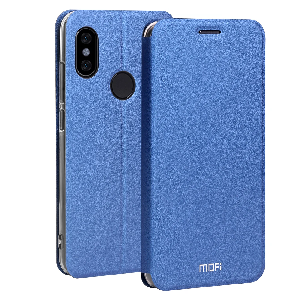 MOFi для Xiaomi Redmi Note 6 Pro Чехол для Redmi Note 6Pro из искусственной кожи чехол-книжка для Xiomi Redmi Note 6 Pro 360 полная защита