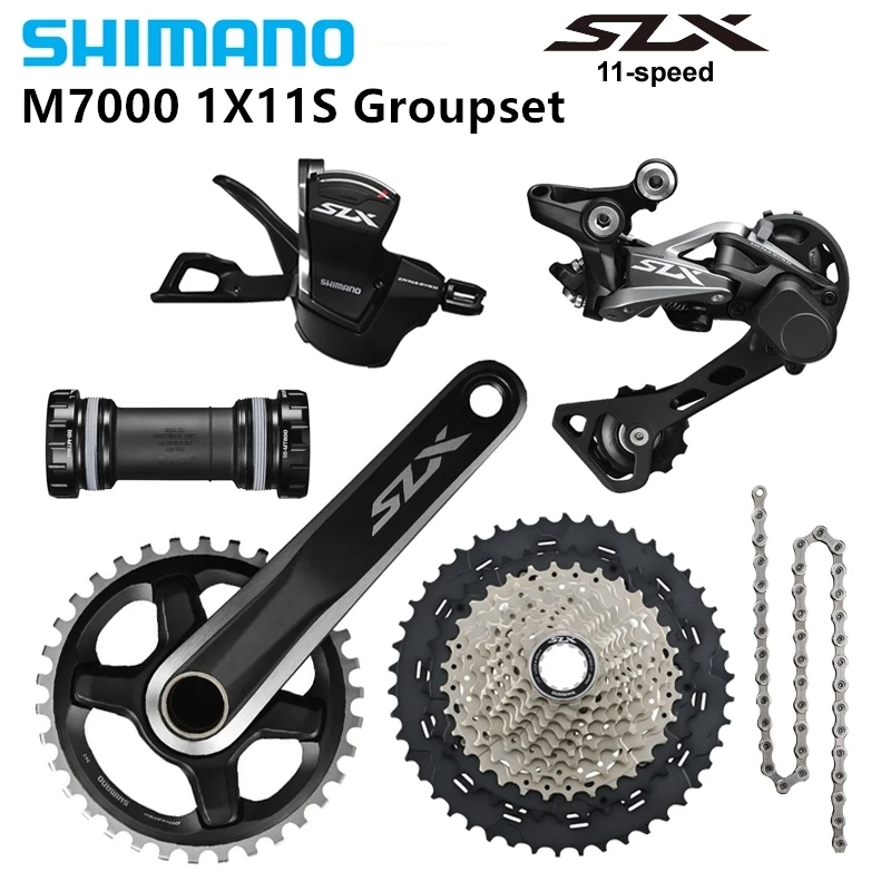 

SHIMANO SLX M7000 1x11S Speed Groupset 11-40/42/46T for Mountain Bike Bicycle Mountain Bike Kit