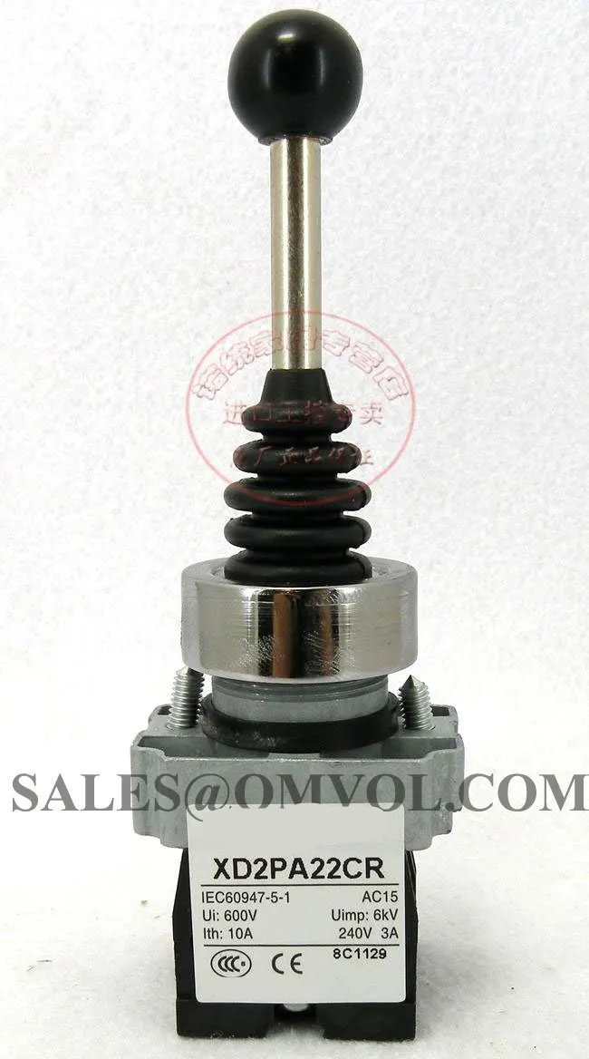 XD2 PA22 joystick controller XD2PA22CR,spring return joystick switch