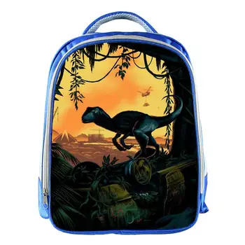 

Hot-sale Cartoon Jurassic Park Printting Children Backpacks For Girls/Boys Students Dinosaur SchoolBag Mochilas