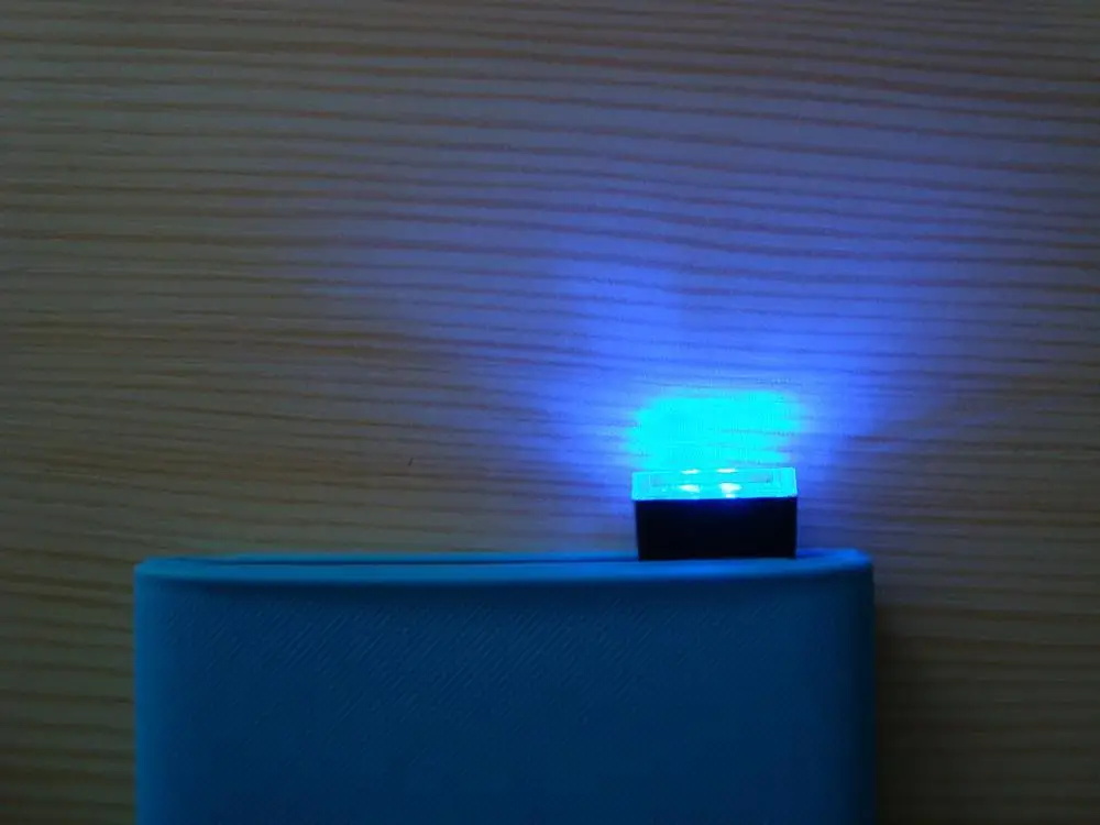 Mdatt, 50 шт в наборе, цветной USB светодиодный атмосфера огни декоративные лампы аварийного освещения Универсальный PC переносная лампочка Plug and Play