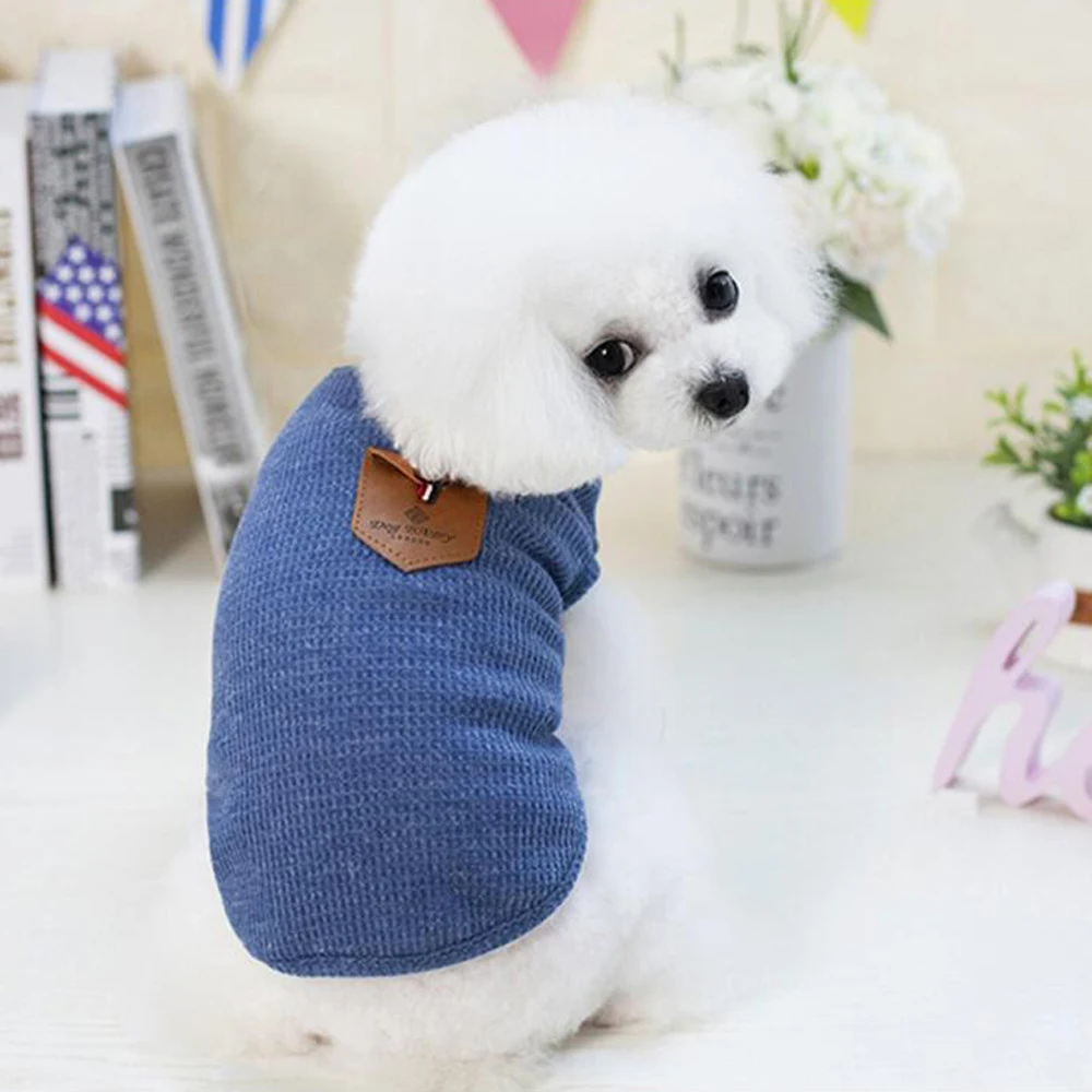 Dog T shirt Soft Puppy Pet Dogs clothes Cute Two Feet Pet Clothing