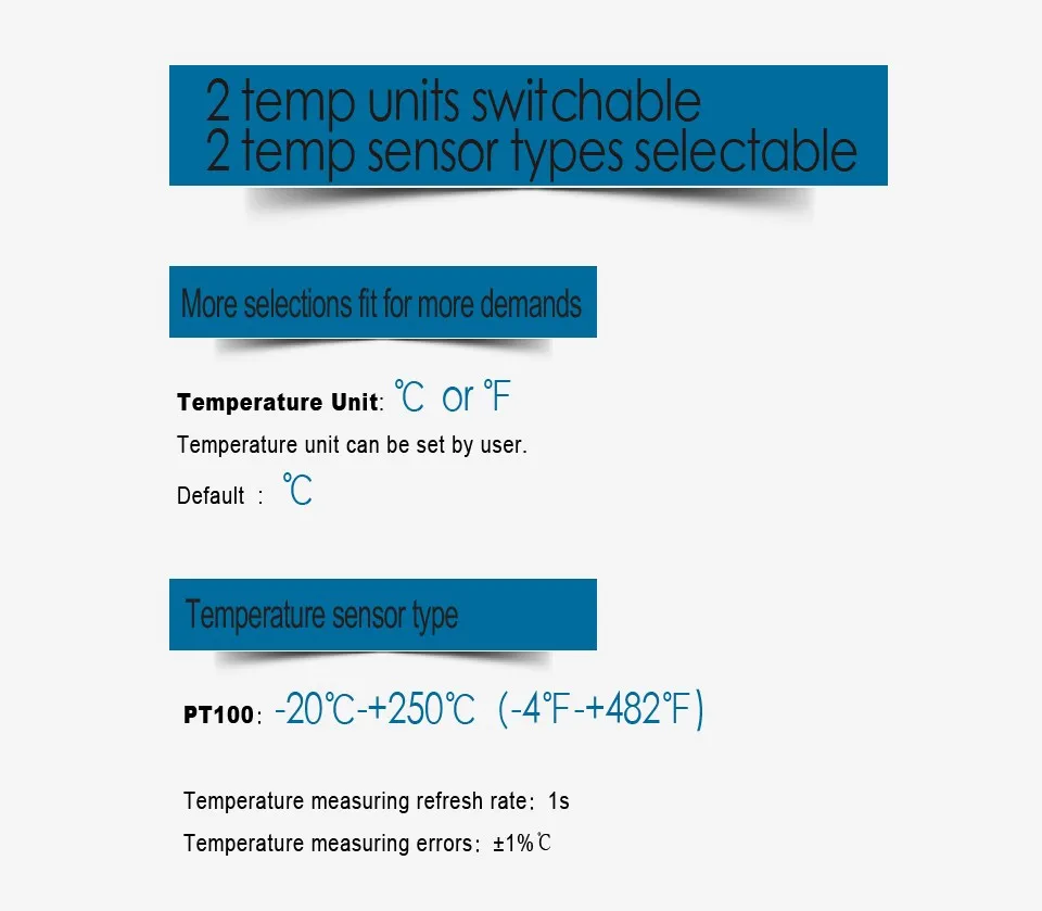 TS001 PT100-20-+ 300 градусов датчик температуры термометр измеритель температуры для триммера культиватор ATV траншеекопатель аэратор снегоход