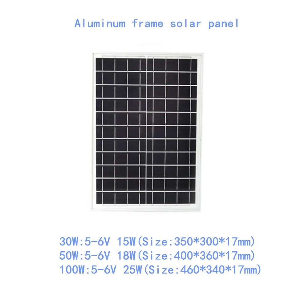 Lâmpada de Parede ao ar Remoto para Jardim de Estrada Luz de Rua à Prova Venda Quente 50 100 Solar Led Livre Dwaterproof Água Maior Buitenlamp Controle 30 w - 3 Venda quente 30 w50 w100 w solar