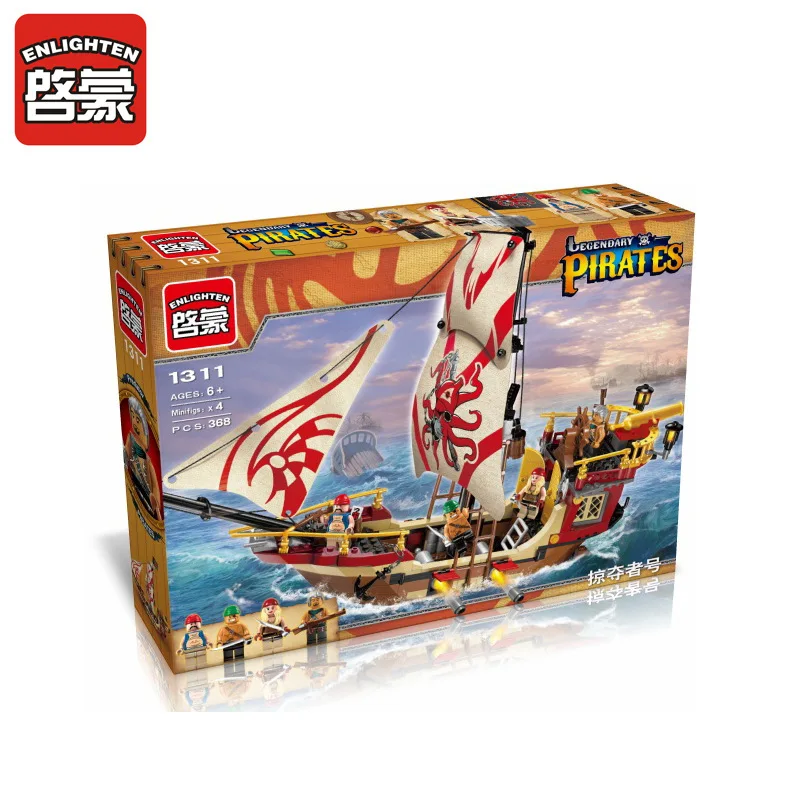 E Model Compatible with Lego E1311 368Pcs Pirates Models Building Kits Blocks Toys Hobby Hobbies For Boys Girls E Model Compatible with Lego E1311 368Pcs Pirates Models Building Kits Blocks Toys Hobby Hobbies For Boys Girls