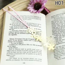 Декоративные Канцелярские принадлежности милые бумажные зажимы стильная латунная Закладка специальная индивидуальная