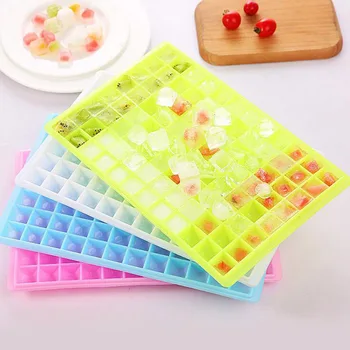 

96 Big Ice Mold Cubes Diamond Shape 3D Plastics Ice Making Cube Mold Trays Drink Cold Cooler Ice Cream Mould ZA5694