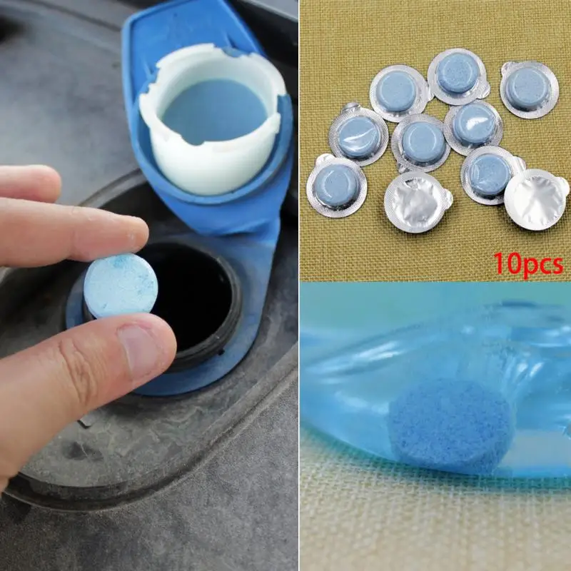 

New Convenient Cleaner Car Windshield Cleaning Tablet Effervescent Small Size