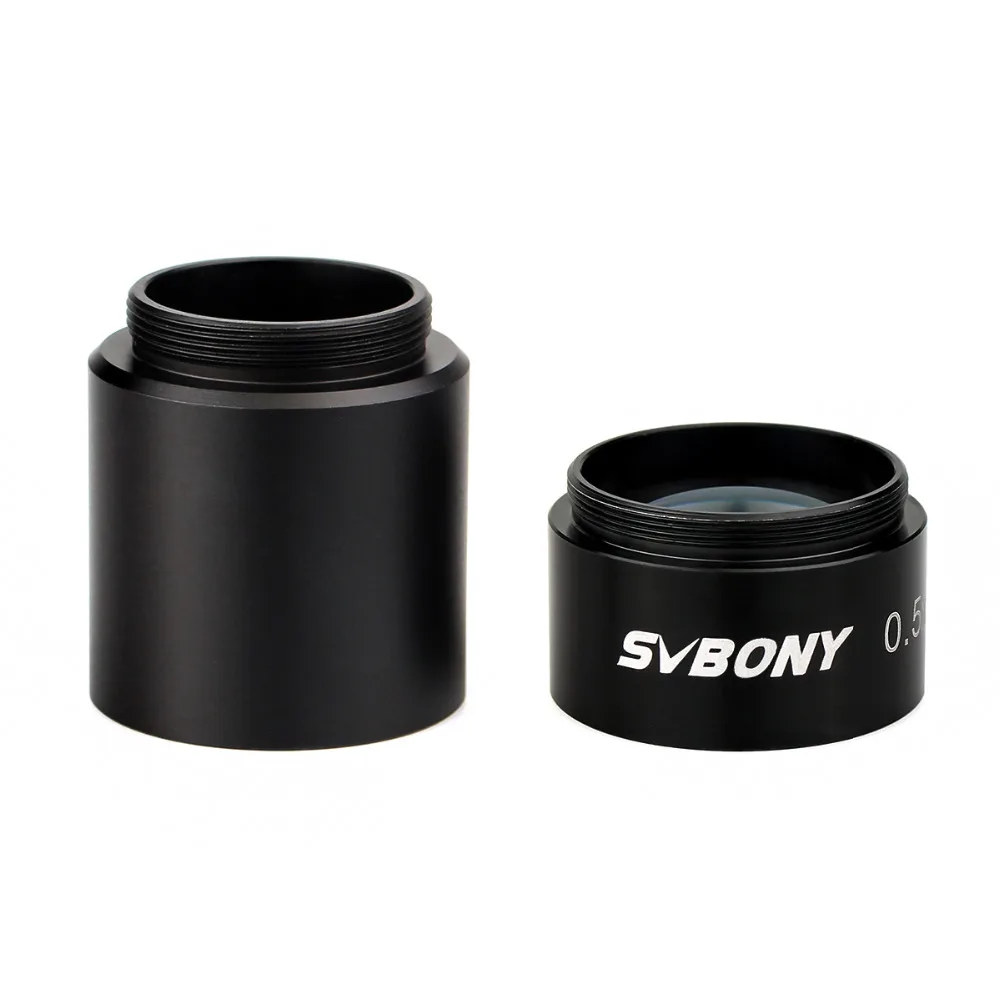 SvBony 0.5X Focal Reducer to Video Camera