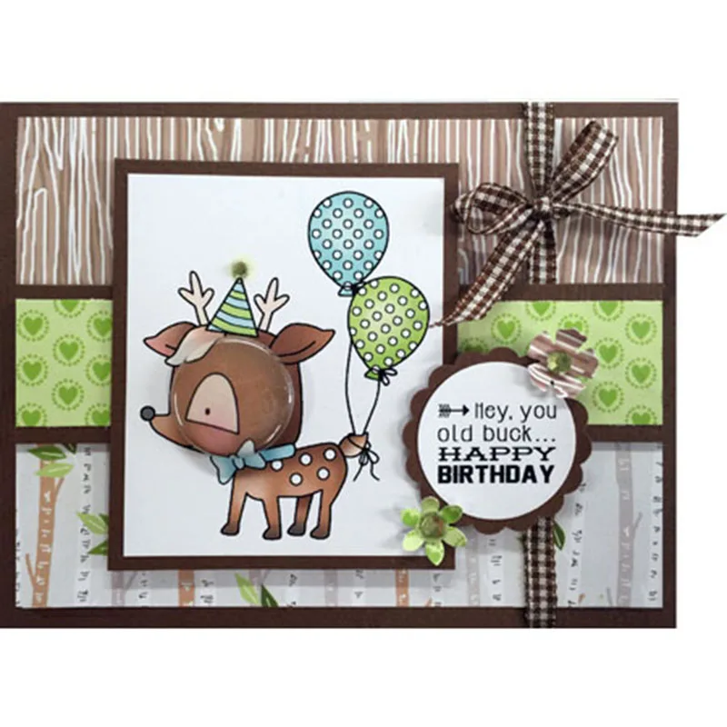 

ZhuoAng Gift design fox pattern design clear stamp / scrapbook rubber stamp / craft clear stamp card / seamless stamp