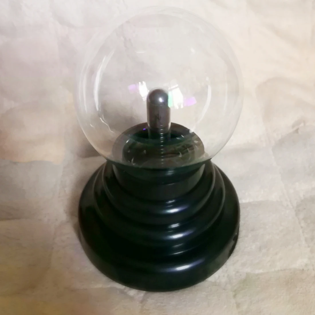 3 дюйма Хрустальный плазменный шар Вспышка волшебный стеклянный шар свет электрический Lightning шар Новинка Настольная лампа вечерние