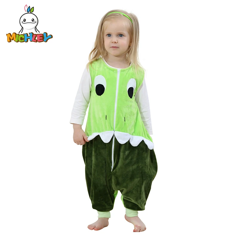 MICHLEY Kids Blanket Sleepers Boys Jumpsuits Girls Cartoon Animal