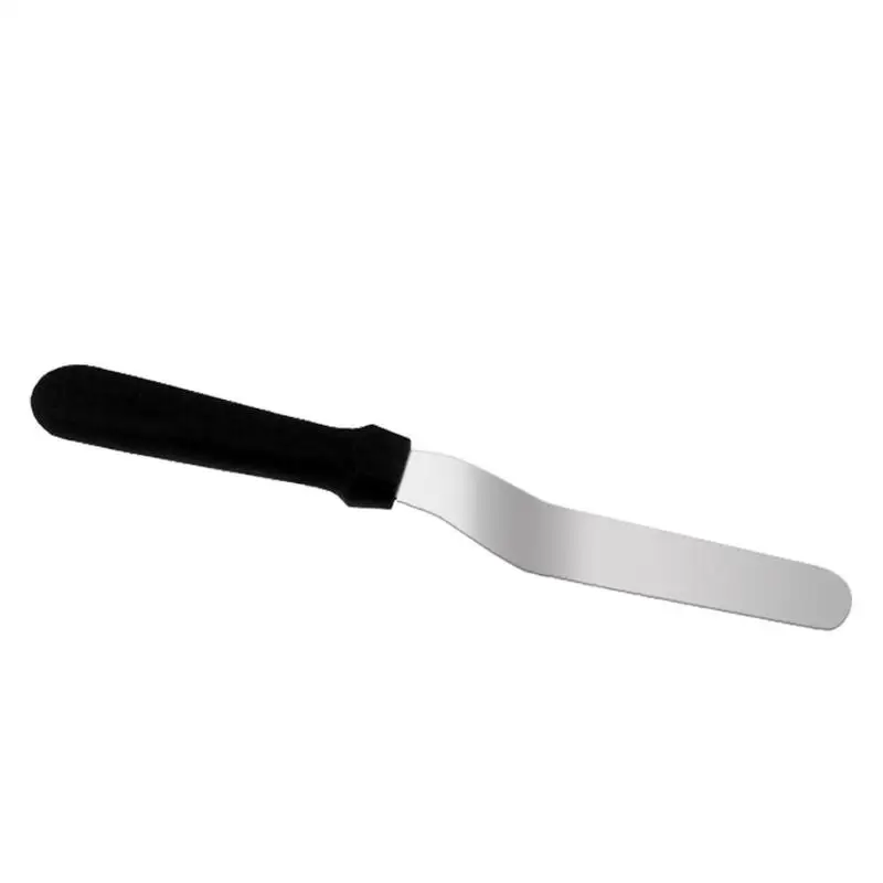 6inch bent 6/10 дюймов лопатка для торта из нержавеющей стали крем-скраб DIY инструмент для выпечки - Цвет: 6inch bent