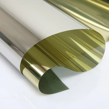 

60x400 Cm Heat Insulation One Way Mirror Window Film Explosion-Proof Home Decor UV Blocking Heat Control Reflective Glass Tint