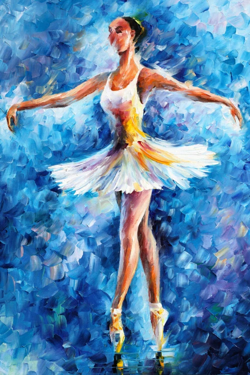 Canvas Art Picture Print Painting Dancing Woman Abstract Oil Wall for Home Decor | Дом и сад