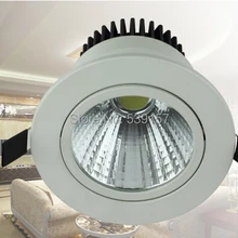 COB светодиодный светильник 10 Вт 15 Вт Светодиодный точечный светильник для крепления заподлицо+ светодиодный драйвер Гарантия 2 года CE по ограничению на использование опасных материалов в производстве AC110-240V