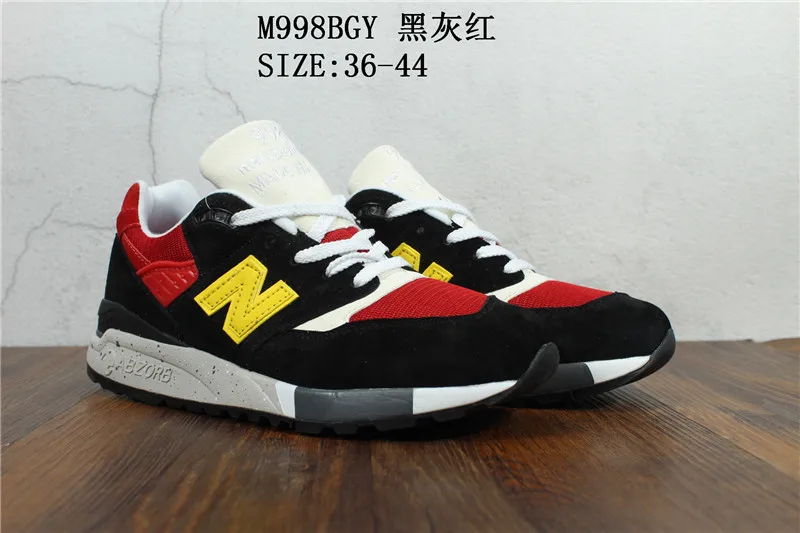 New Balance 998, Ретро Аутентичные мужские/wo мужские кроссовки для бега, дышащие, Nb998, уличная спортивная обувь, кроссовки, европейские размеры 36-44 - Цвет: 2