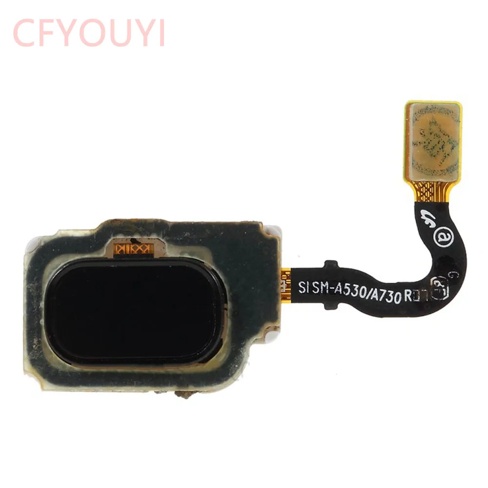

5pcs/lot New Home Button For Samsung Galaxy A5 A7 2018 A530 A730 Fingerprint Menu Return Key Sensor Flex Cable Replacement