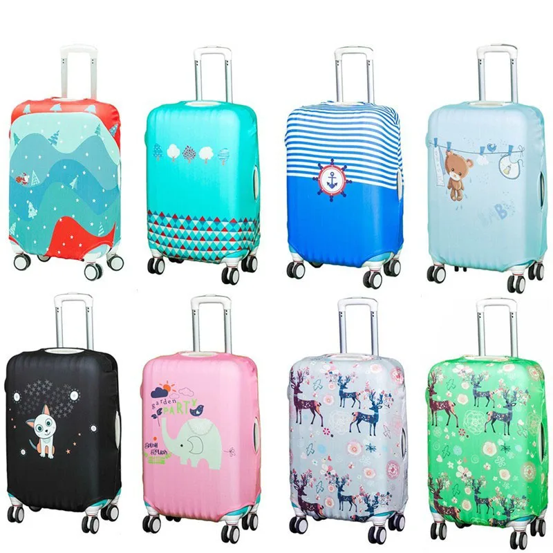Модный чехол для багажа для путешествий, защитный чехол для багажа, чехол на колесиках, чехол для багажа для путешествий, пылезащитный чехол для 20-29 дюймов