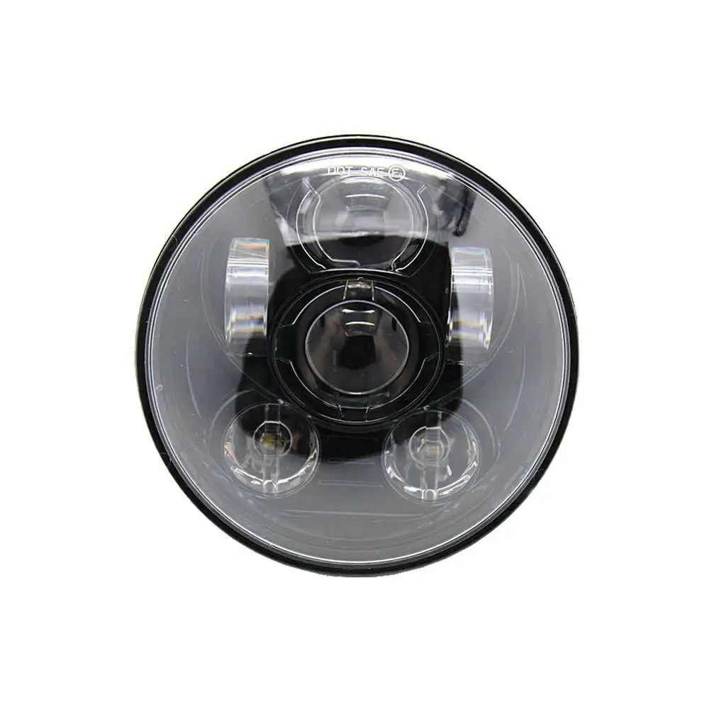 5.75 Inch Daymaker Projector LED Headlight for Harley Davidson Motorcycles Headlamp 45W Chrome xv.jp5g