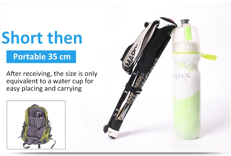 Defesa ao ar Equipamentos de Acampamento Ferramentas do Exército Livre Tático Vara Alpenstock Caminhadas Ferramenta Multifuncional Dobrável Estoque 4 High Quality Esporte e Lazer