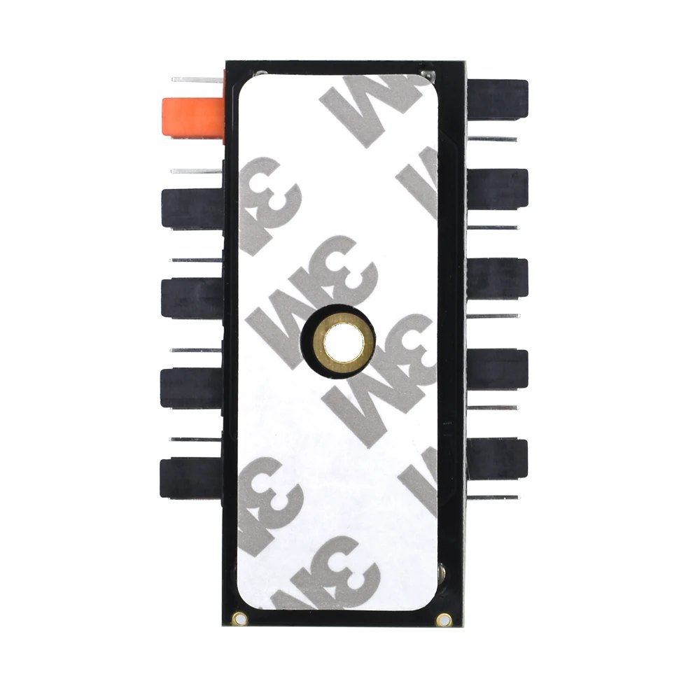 TISHRIC 2017 Black PC 1 to 10 4Pin Molex Cooler Cooling Fan Hub Splitter Cable PWM 12V 4Pin Power Supply Adapter For Mining