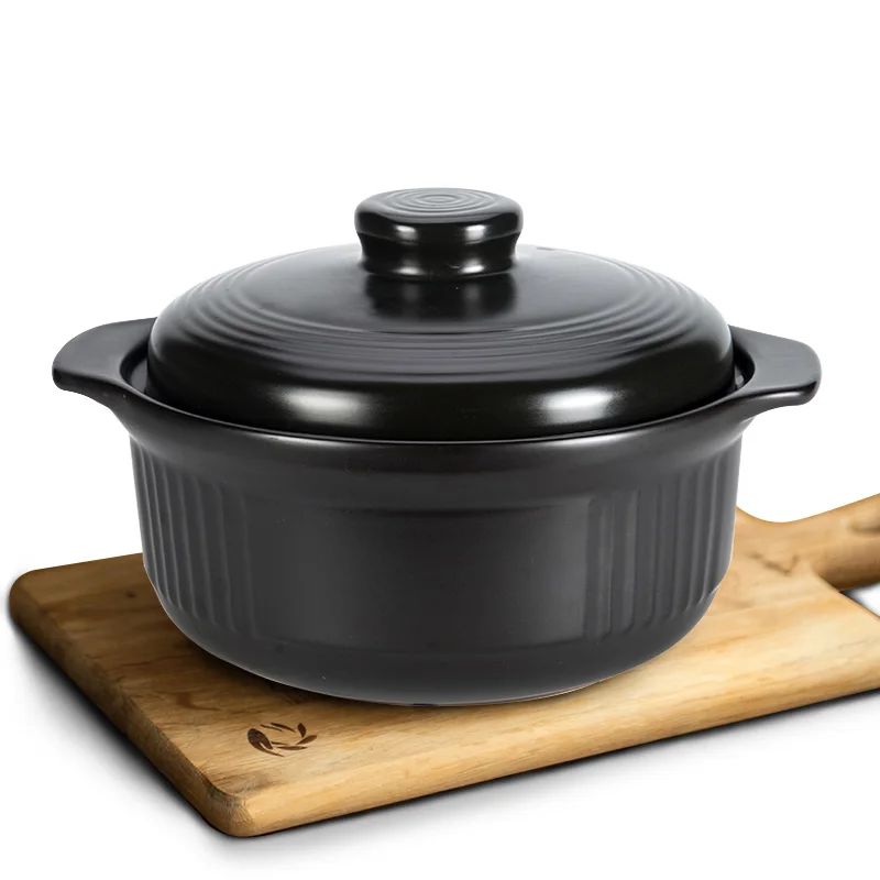 Продажа 2L 3L японская керамическая кастрюля для кухни, керамическая мультиварка, суповарка, кастрюля, кухонная посуда, газовая плита, высокая термос...