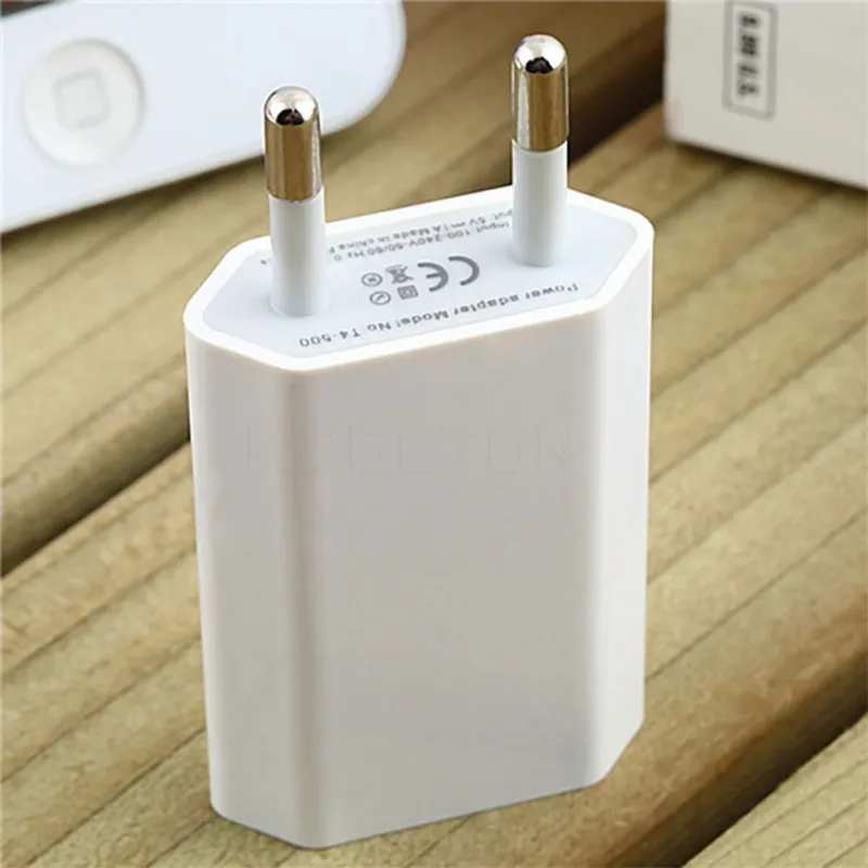 

Universal USB Power Adapter Charging AC EU Plug Wall Charger Adapter For iPhone Samsung Smart Phone For MP3 MP4 Camera