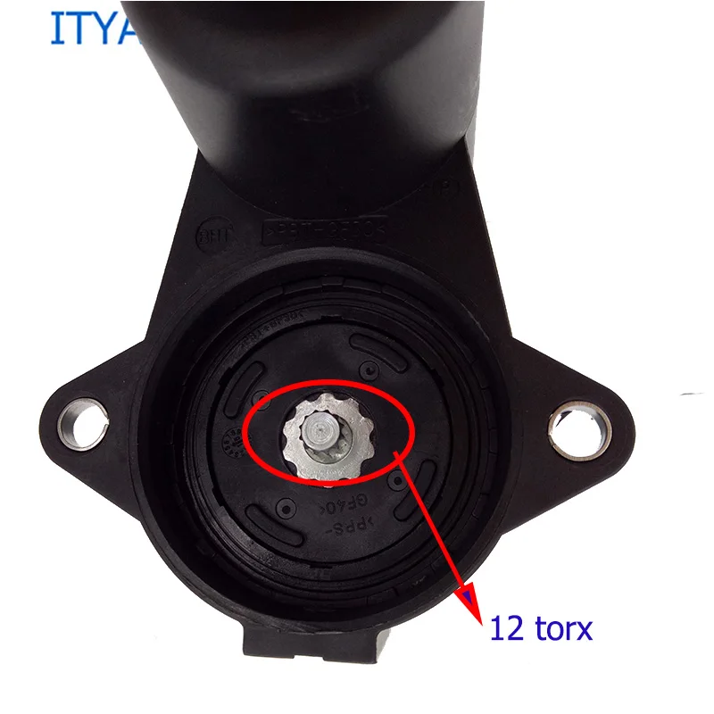 6/12 TORX 3C0998281 3C0998281A 3C0998281B 32330208 задний суппорт стояночный тормоз Серводвигатель для AUDI Q3 V W Passat B6 B7 CC Tiguan - Цвет: 12torx