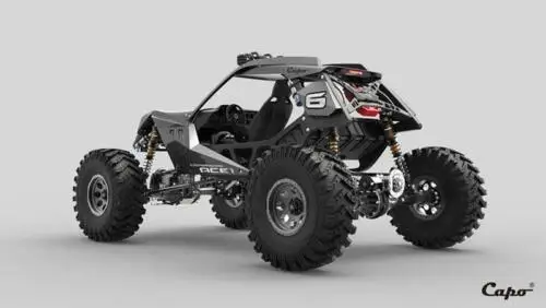 Capo 1/10 RC гоночный ACE1 комплект модель металлического корпуса 4WD Rock Crawler Car Commander 2