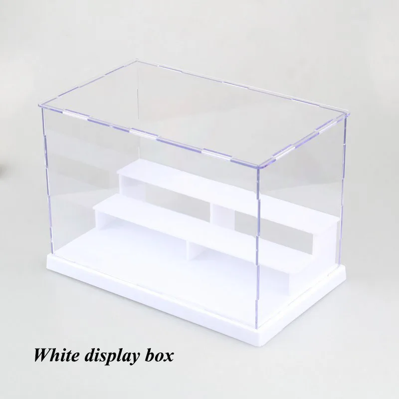 

Acrylic model display box doll anime hand transparent dust box display box