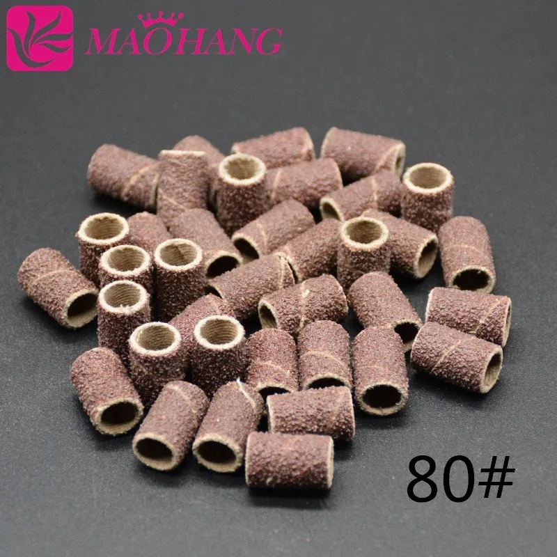 MAOHANG 100 шт./набор шлифовальные ленты для ногтей электрическая дрель маникюра и