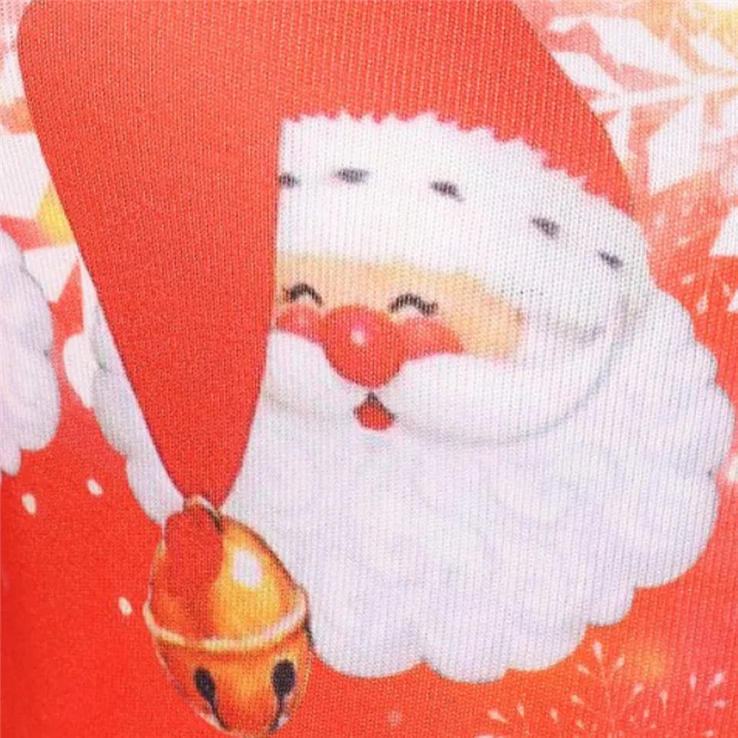 2018 New Women Merry Christmas Santa Claus Printed Tops Cowl Neck Sweatshirt Blouse Sport Sweater Women harajuku #2O18#F (5)