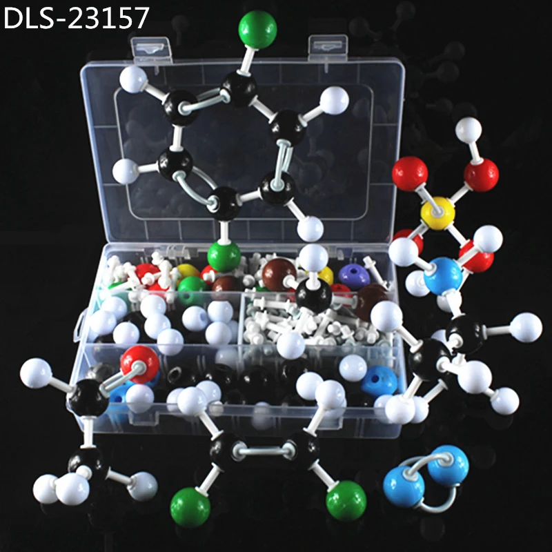 molecular model set DLS-23157 chemistry inorganic organic molecular structure models kit for chemistry teacher student molecule molecular model set DLS-23157 chemistry inorganic organic molecular structure models kit for chemistry teacher student molecule