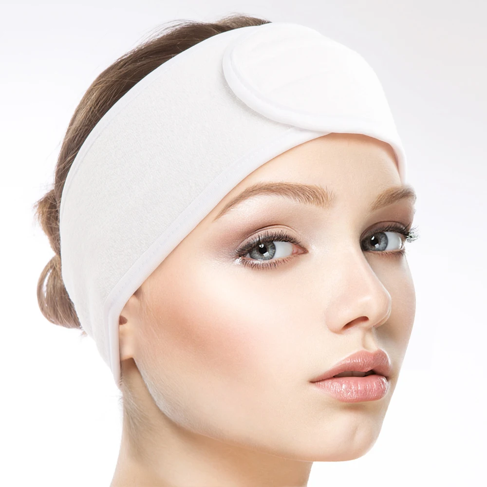 

Sinland Microfiber Hair Band Makeup Cosmetic Shower flexible Hairlace Shower Sports Spa Yoga Girl Headband Women 100 Pieces