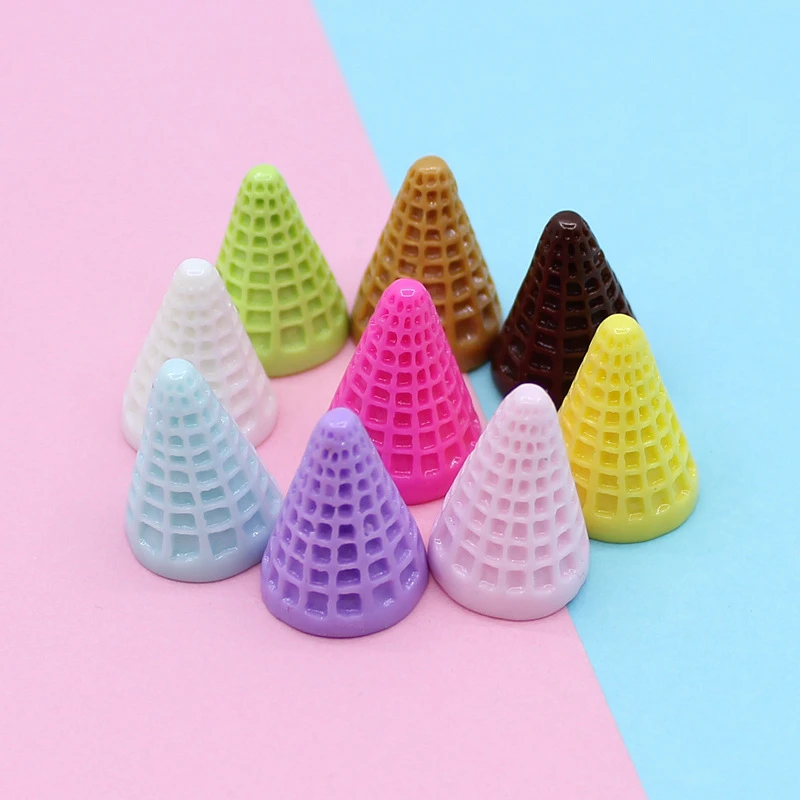 

Ice cream cone Charms for Slime Supplies Kit Fluffy Slimes Fruit Polymer Clear Slime Accessories Putty Clay Toys for Kids