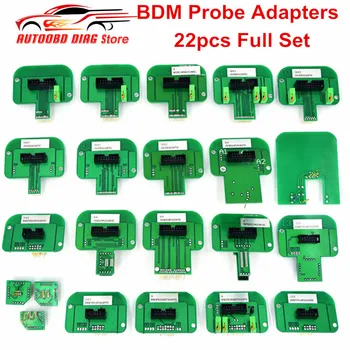 

22pcs BDM Probe Adapters ECU RAMP For KESS KTAG BDM100 / CMD100 / FGTECH V54 0475 Led BDM Frame Full Set ECU Programmer