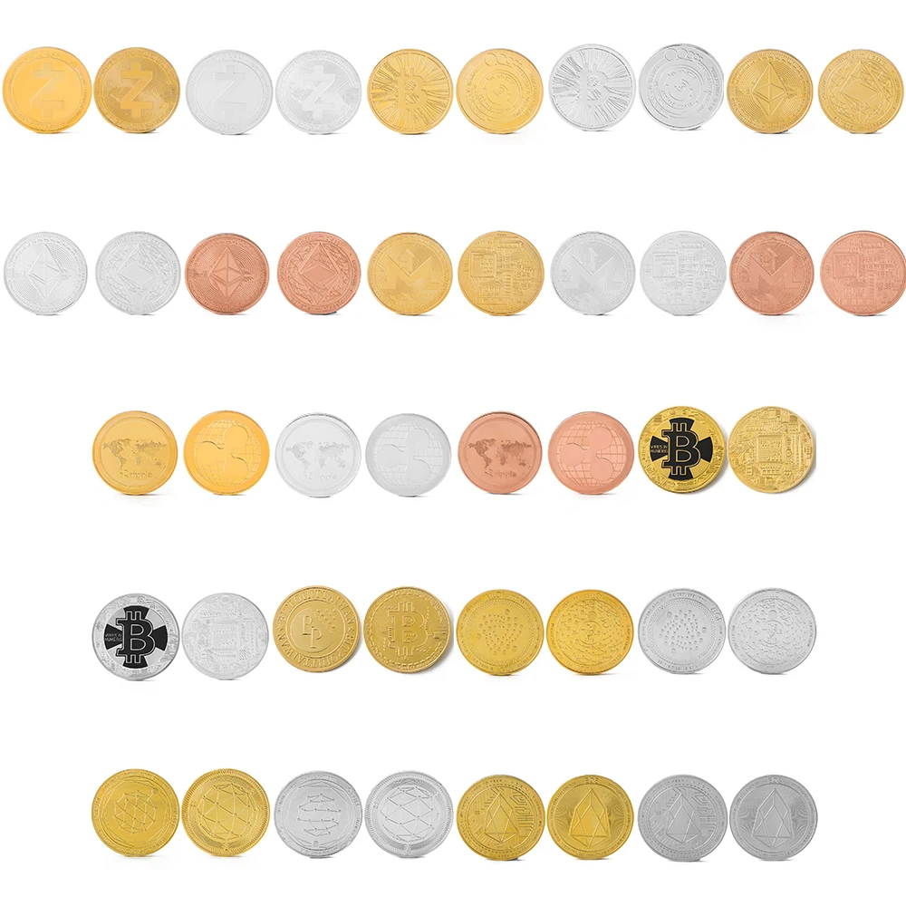 22 Style Commemorative Coin Bitcoin Ethereum Collection Arts Gifts Alloy Coins copy coins Home Decoration monedas poland 22 Style Commemorative Coin Bitcoin Ethereum Collection Arts Gifts Alloy Coins copy coins Home Decoration monedas poland