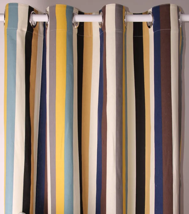 

Cotton curtains, tablecloths and cushions can be customized canvas