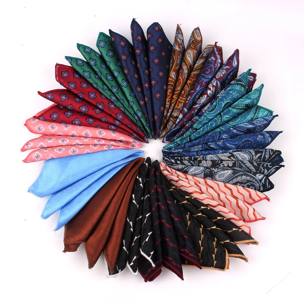 

Suits Pocket Square For Men Women Business Floral Chest Towel Hanky Gentlemen Hankies Classic Mens Handkerchief Pocket Towel