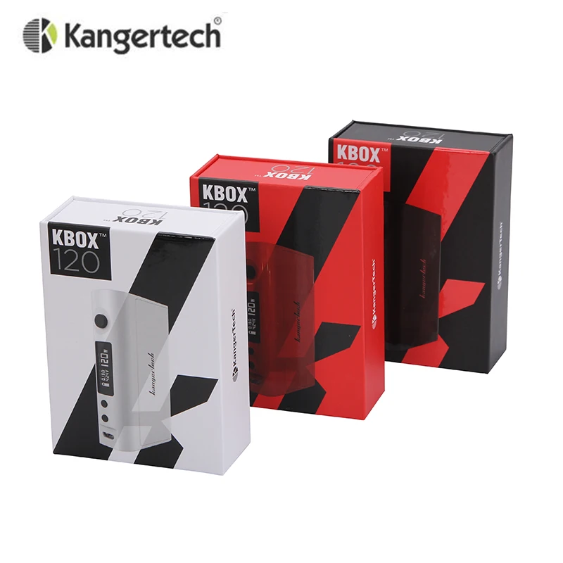 Оригинальный Kanger KBOX 120 Вт регулятор температуры переменная мощность коробка мод