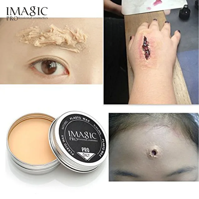 special effects stage makeup halloween party fake wound scars wax spatula tool 2pc - Halloween Makeup Wax special effects stage makeup halloween party fake wound scars wax spatula tool 2pc - Halloween Makeup Wax