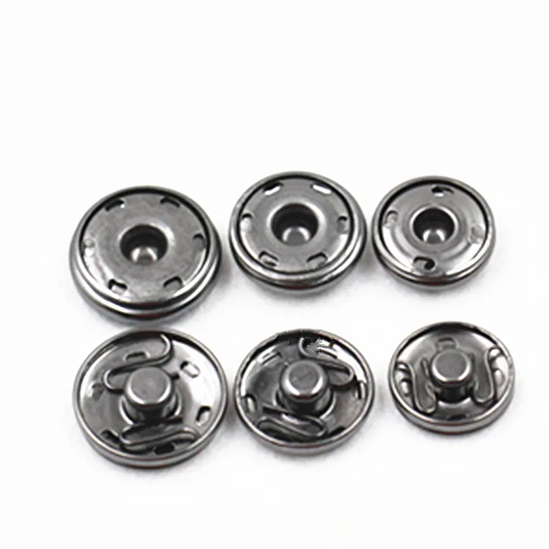 17 21mm 20pcs black snap button Invisible snaps a snap fastener a press