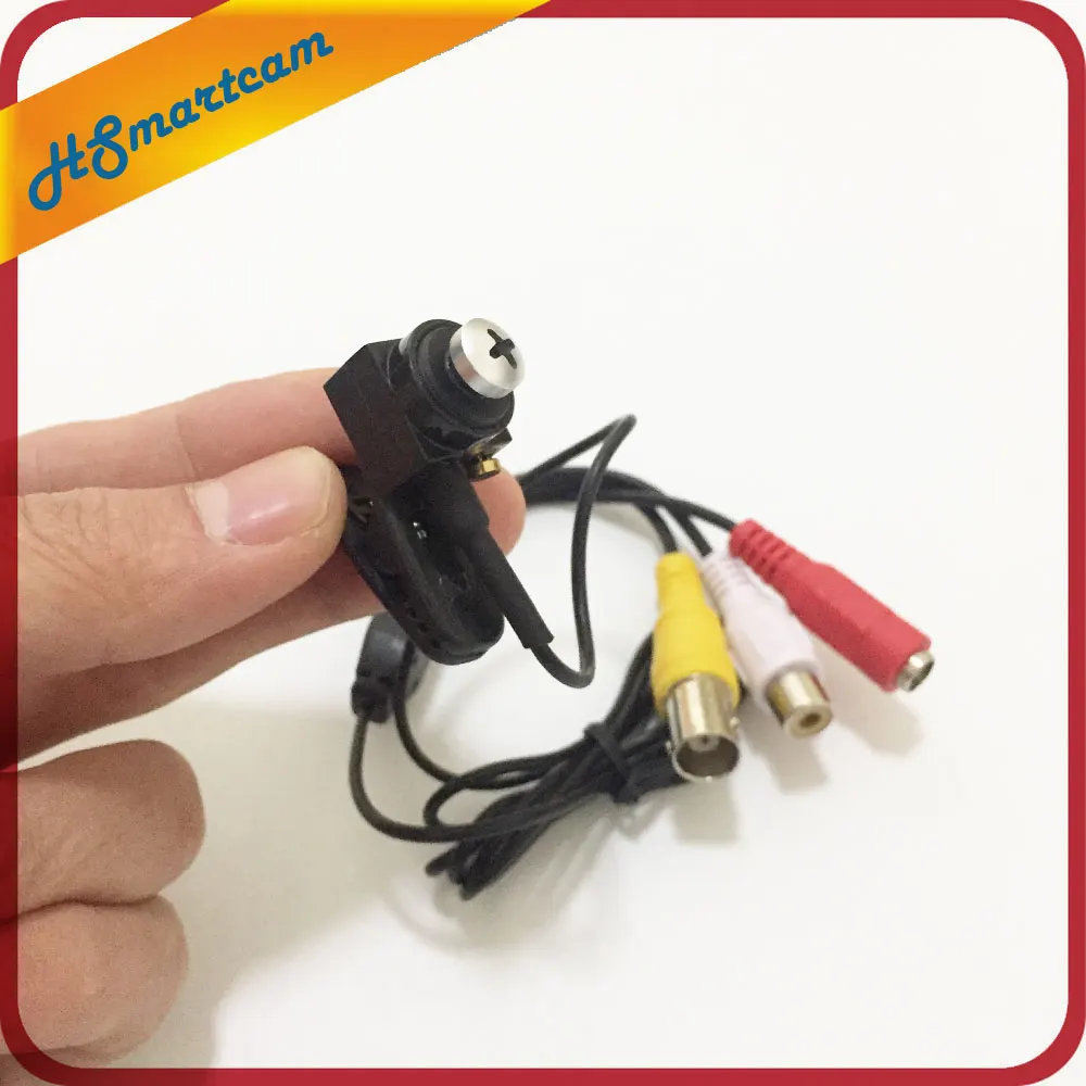 CCTV AHD HD Pinhole 3 7mm Lens 720P MINI AHD Cam micro AHD Camera Microphone Audio