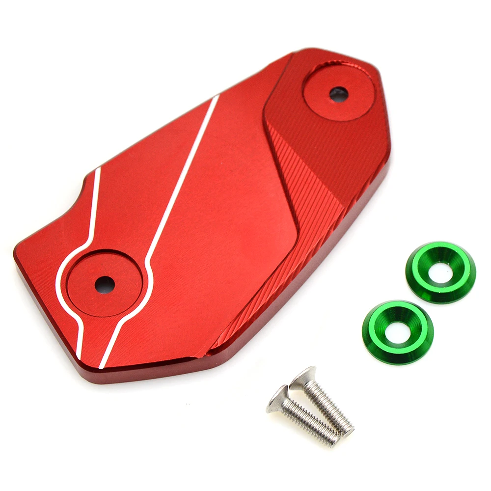 

Logo er6n CNC Motorcycle Front Brake Reservoir Fluid Tank Cover Oil Cup Cap Protector For kawasaki er6n ER-6N 2006 2007-2016