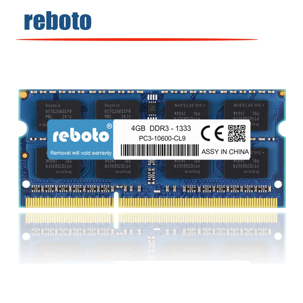 Reboto Hynix IC 4 Гб DDR3 1333 МГц PC3-10600 SODIMM памяти и 8 1600 204pin 1 5 в ноутбук оперативной |