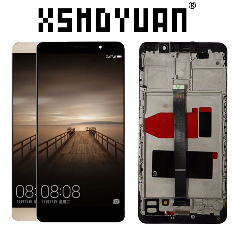 

1920x1080 Display For HUAWEI Mate 7 8 9 LCD Touch Screen Digitizer With Frame LCD Mate7 Mate8 Mate9 Replacement Repair Parts